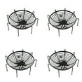 thumbnail image 1 of Crowdstage 4Pcs Spider Fruit Plate Fruit Storage Basket horror food platters candy serving dish bowls spider web table supplies plastic storage basket Plastic Candy Basket fruit stand biscuit, 1 of 6