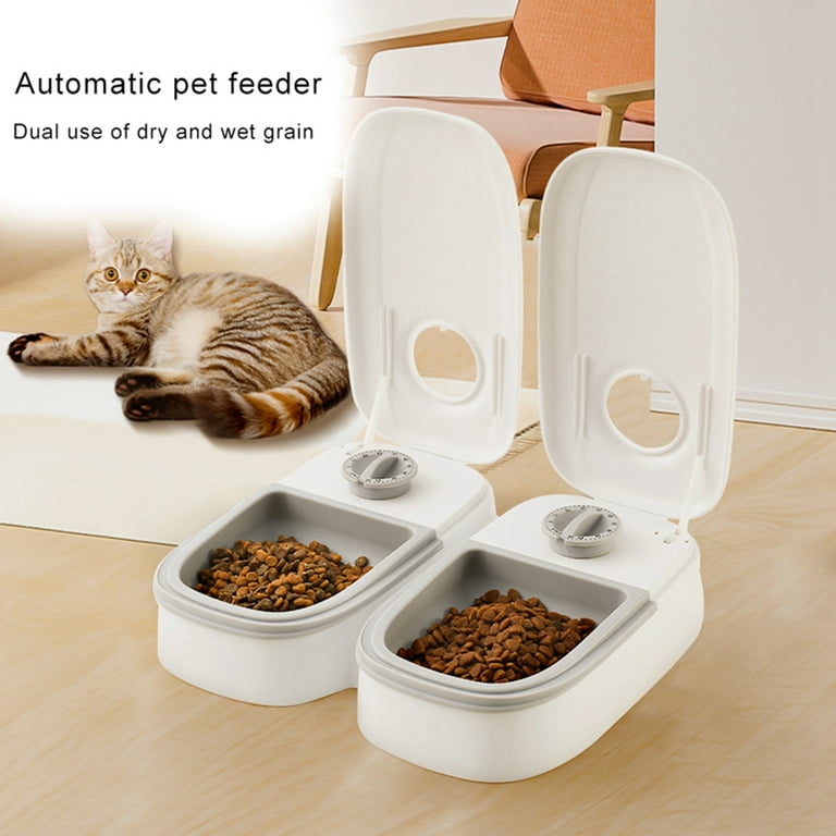 Pet food bowl timer sales