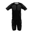 thumbnail image 1 of Crowdstage Youth Baseball Chest+Shorts Protector Padded Compression Shirt Softball Football Basketball Skateboarding R-ugby Lacrosse Rib Heart Sternum Guard​, 1 of 9