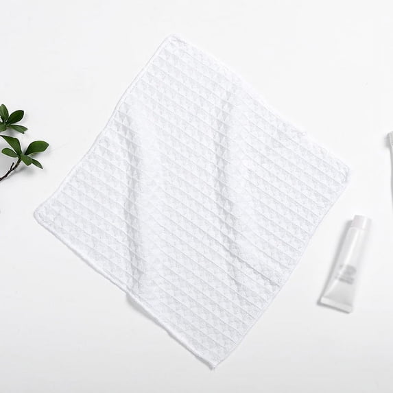 Crowdstar 2Pcs Waffle Weave Quick Dry Bath Towel Set Thin Cotton Quick Drying Lint Waffle Towel Textured Bath Towels Hand Towels Washcloths for Home Bathroom Christmas