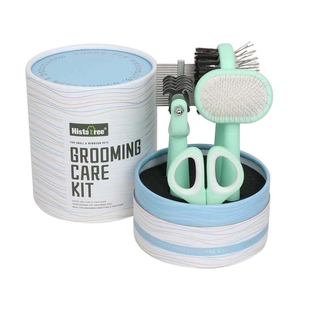 Curated visual reference: Gallery Detail: Crowdstar Pet Deshedding Brush Set Undercoat Rake For Dogs Cats