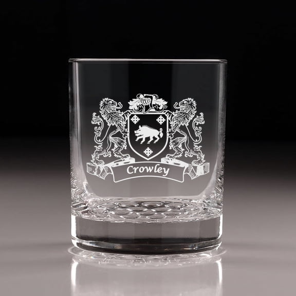 Crowley Irish Coat of Arms Nob Hill Tumblers - Set of 4