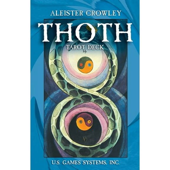 Crowley Pocket Tarot Deck: Pocket-Sized 78-Card Crowley Thoth Deck by Aleister Crowley, Painted by Lady Frieda Harris, w, (Hardcover)