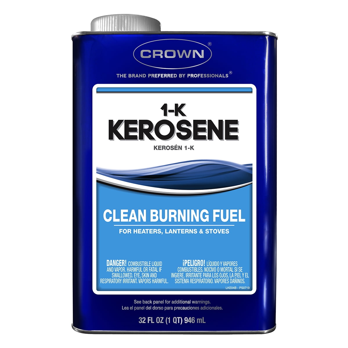 Crown 1-K Kerosene, Clean Burning Fuel, 1 Quart 