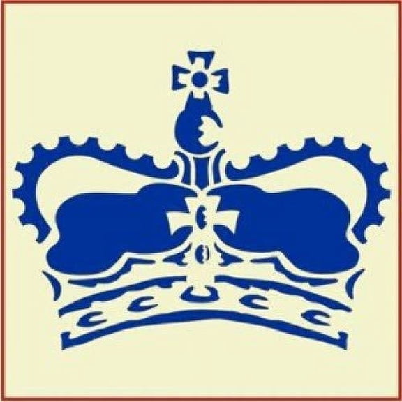 Crown 1 Stencil - French France Country Stencils Deco Art Painting DIY Craft Plastic Wall Stencil Home Decoration French words reusable Mylar template - The Artful Stencil