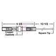 thumbnail image 1 of Crown 21674 Replacement Pilot Gas Ignitor For Gordon Piatt (Square Tip Electrode), 1 of 1