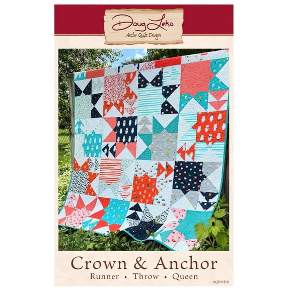 Crown & Anchor Quilt Pattern by Doug Leko Antler Quilt Design