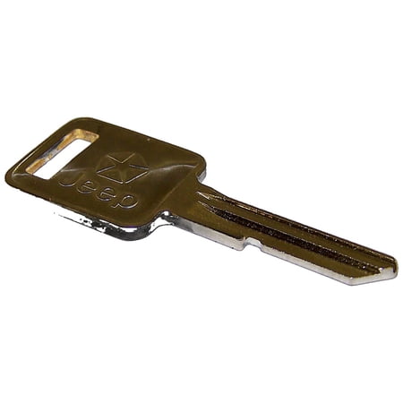 Crown Automotive 3641914 CAS3641914 IGNITION KEY (BLANK) Fits select: 1989-1990 JEEP WRANGLER / YJ, 1987-1988 JEEP WRANGLER