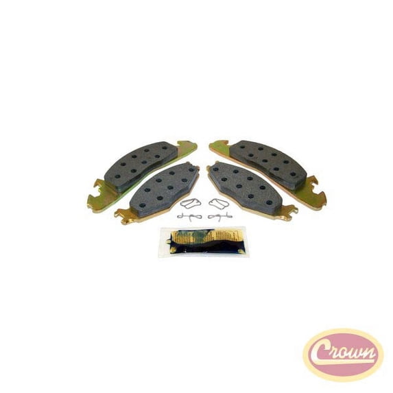 Crown Automotive 4313268 CAS4313268 86-90 NS MINIVANS 14IN BRAKE PAD SET Fits select: 1986-1990 DODGE CARAVAN, 1988-1990 DODGE GRAND CARAVAN