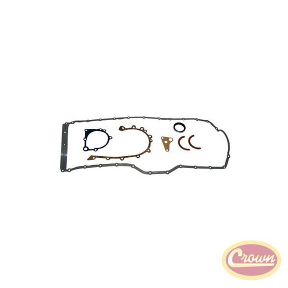 Crown Automotive 5017432AC CAS5017432AC LOWER GASKET SET Fits select: 2004 JEEP GRAND CHEROKEE LAREDO/COLUMBIA/FREEDOM, 2000-2001 JEEP GRAND CHEROKEE