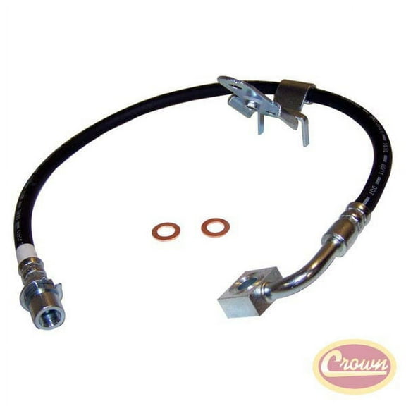 Crown Automotive 5140861AA CAS5140861AA BRAKE HOSE (FRONT RIGHT) Fits select: 2005 CHRYSLER 300C, 2006-2009 DODGE CHARGER