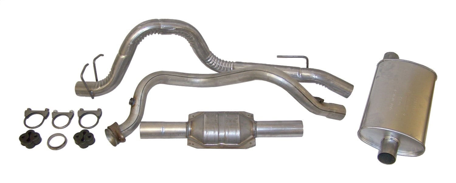 Crown Automotive 52018176K CAS52018176K EXHAUST KIT (WRANGLER) Fits select: 1993 JEEP WRANGLER / YJ, 1994-1995 JEEP WRANGLER / YJ SE