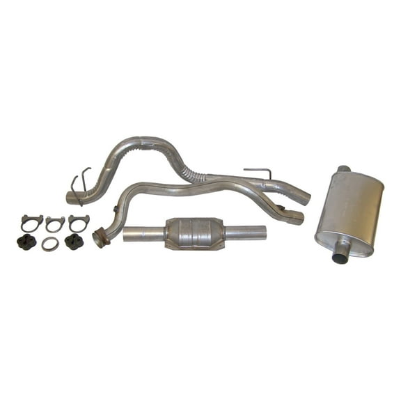 Crown Automotive 52018176K CAS52018176K EXHAUST KIT (WRANGLER) Fits select: 1993 JEEP WRANGLER / YJ, 1994-1995 JEEP WRANGLER / YJ SE