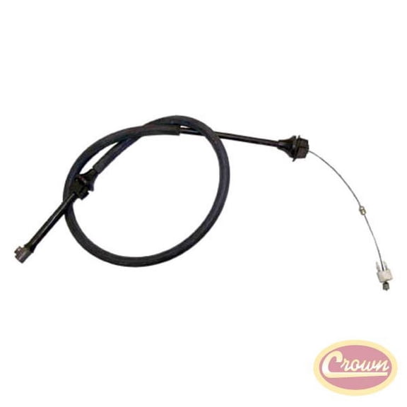 Crown Automotive 53005200 CAS53005200 ACCELERATOR CABLE (CHEROKEE) Fits select: 1987 ,1988 JEEP COMANCHE