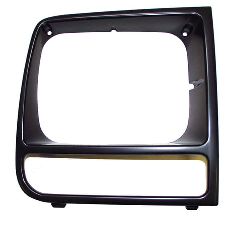 Crown Automotive 55055136 CAS55055136 RIGHT HEADLAMP BEZEL (BLACK/BLACK) Fits select: 1997-2001 JEEP CHEROKEE