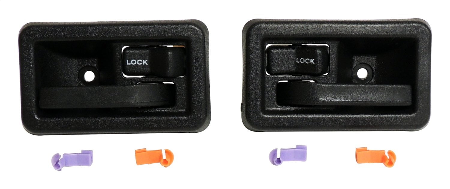 Crown Automotive 55176476K Interior Door Handle Kit Fits select: 1997-2003 JEEP WRANGLER / TJ, 1989-1995 JEEP WRANGLER / YJ