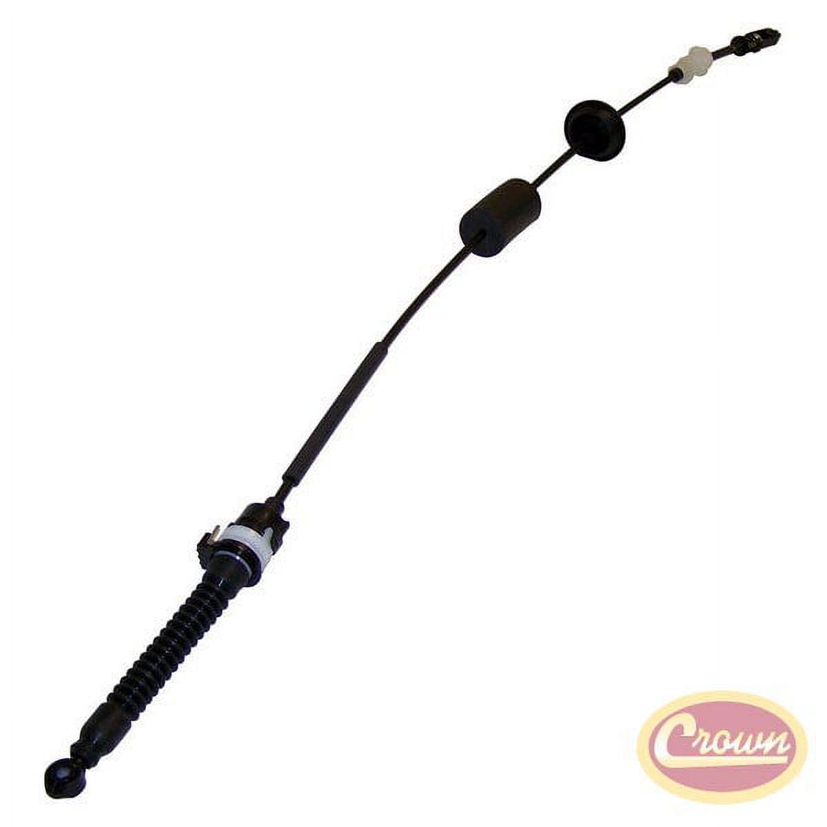 Crown Automotive 68003121AC CAS68003121AC GEARSHIFT CONTROL CABLE Fits select: 2008-2010 JEEP GRAND CHEROKEE LAREDO, 2008-2010 JEEP COMMANDER SPORT