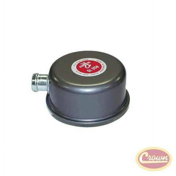 Crown Automotive J3174215 CASJ3174215 65-67 SJ/J-SERIES OIL FILLER CAP Fits select: 1967 JEEP JEEP, 1967 JEEP JEEP TRUCK