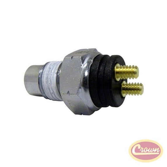 Crown Automotive J8134068 CASJ8134068 BACKUP LAMP SWITCH (MANUAL TRANSMISSION) Fits select: 1982-1986 JEEP JEEP, 1982-1985 JEEP SCRAMBLER