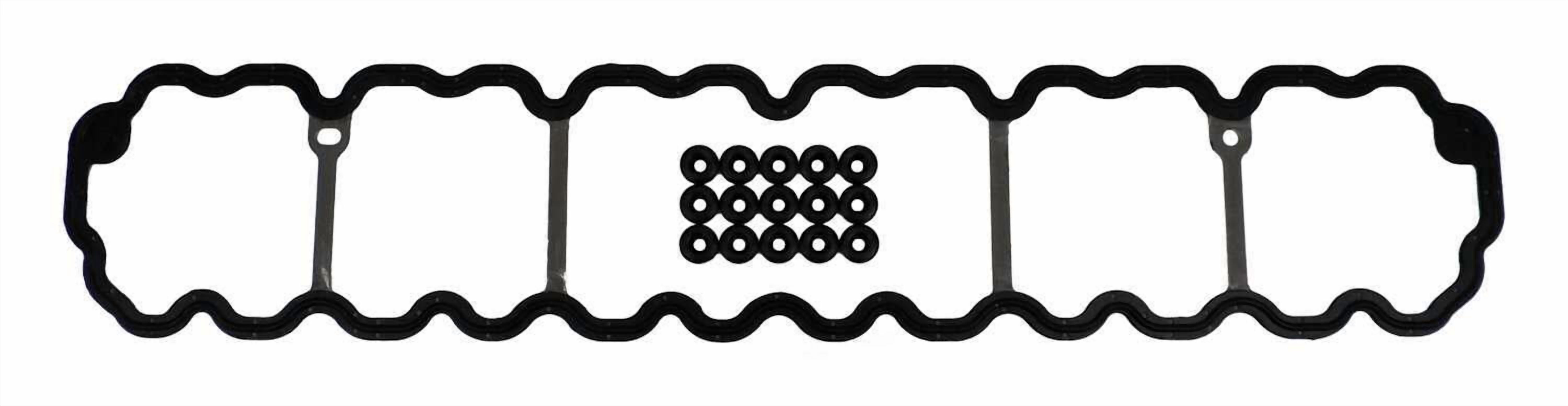 Crown Automotive Jeep Replacement 53020758K Valve Cover Gasket Kit, Rubber Steel Black Incl. Valve