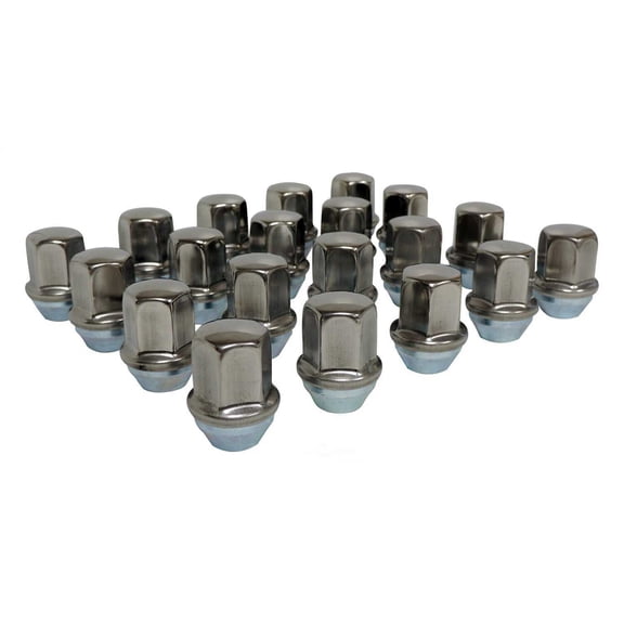 Crown Automotive Jeep Replacement 6509422K Lug Nut Kit, 20 Piece Stainless
