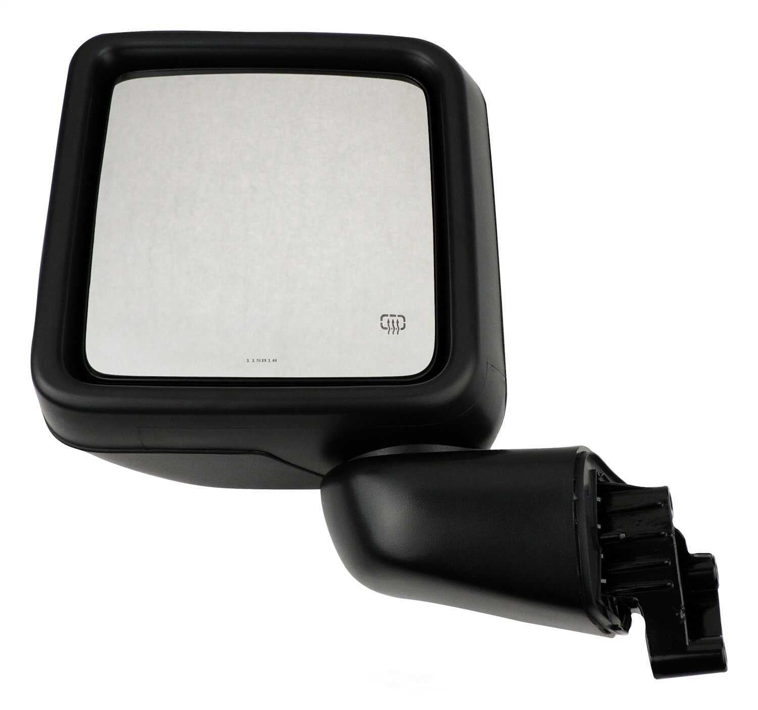Crown Automotive Jeep Replacement 68281891AE Door Mirror, Left Power w/Heated Mirrors w/o Blind