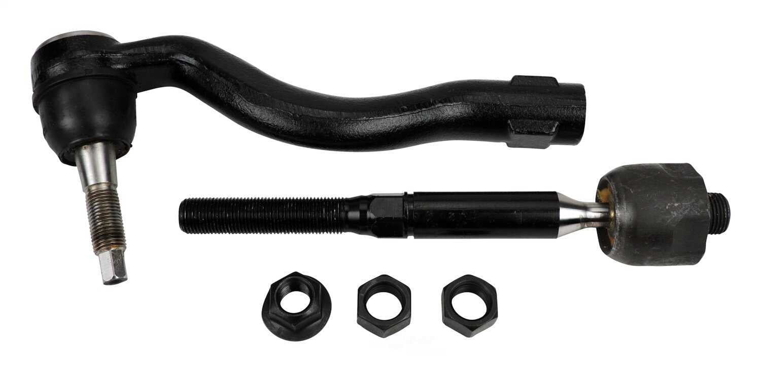 Crown Automotive Jeep Replacement TRK6 Tie Rod End Kit, Front Left Steel Rubber Inner/Outer Incl