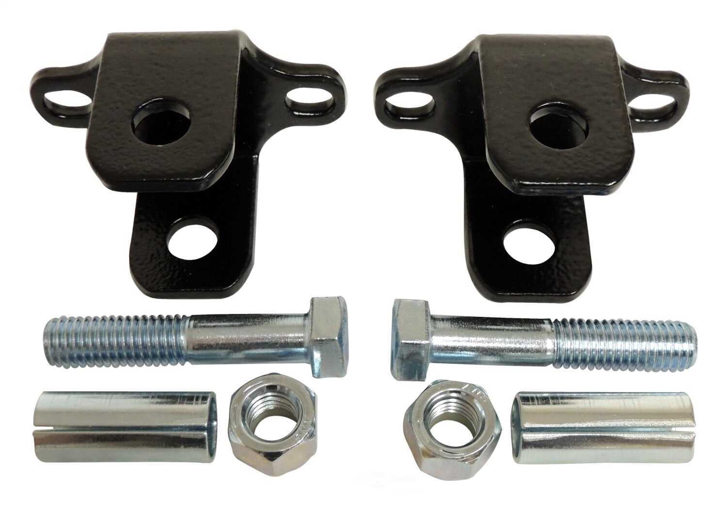 RT Offroad RT27067 Shock Bar Pin Eliminator Kit, Front Lower Black
