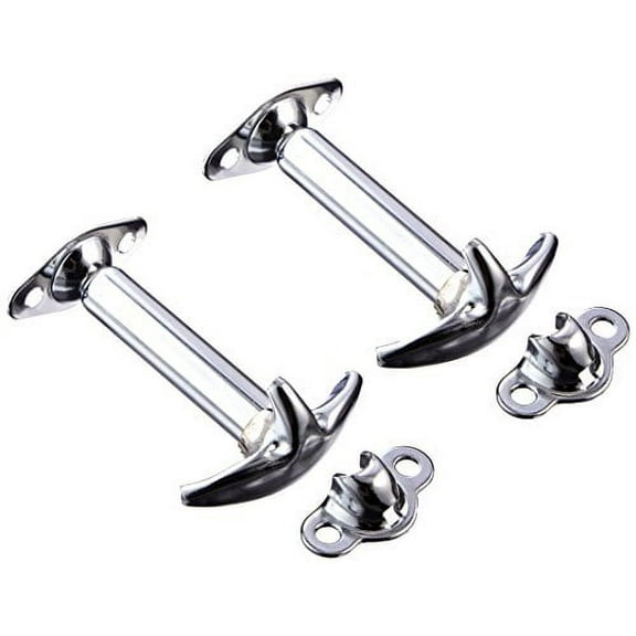 Crown Automotive RT34011 CASRT34011 87-95 WRAN/45-86 CJ/41-45 MB/50-52 M38/52-63 M38-A1 HOOD CATCH KIT