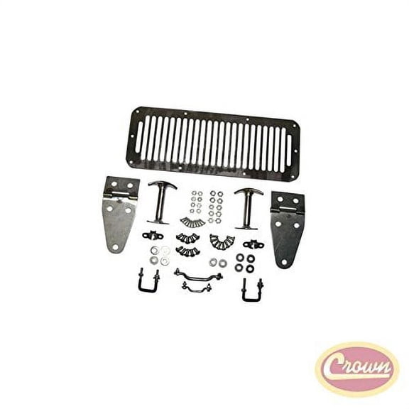 Crown Automotive RT34013 CASRT34013 87-95 YJ WRANGLER/78-83 CJ-5/78-86 CJ-7/81-86 CJ-8 HOOD SET
