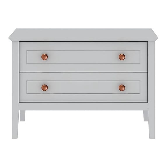 Manhattan Comfort Crown Bachelor Dresser in White