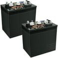 Crown Battery BCI Group GC2 6V 240AH Deep Cycle Golf Cart and Scrubber ...