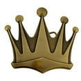 thumbnail image 1 of Crown Belt Buckle Western Rodeo Cowboy Brass Metal King Royal Men Women Big, 1 of 2