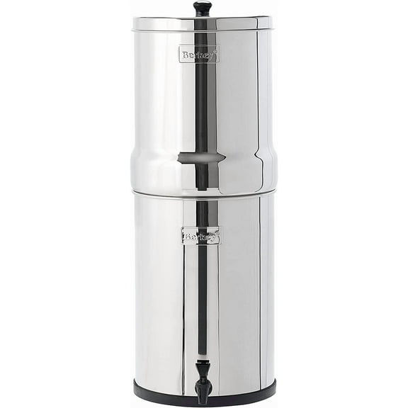Crown Berkey Gravity-Fed Water Filter System - 6 Gallons