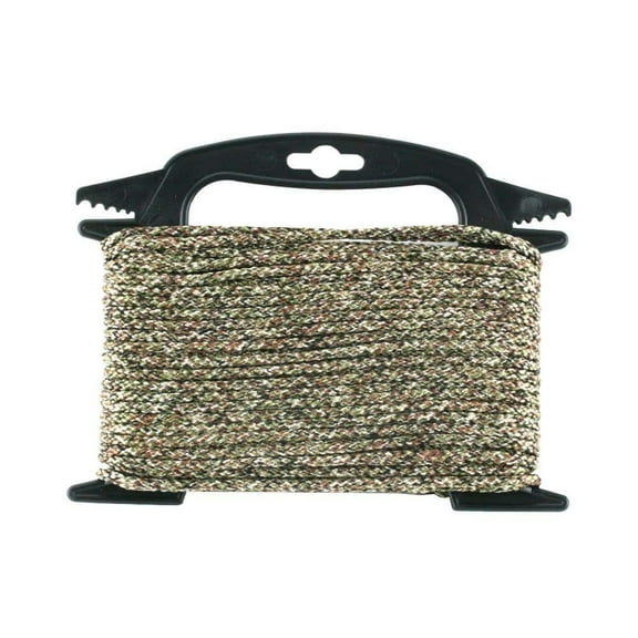 Crown Bolt 75 ft. Camo Paracord Outdoor Rope with Winder