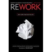 Crown Books: Rework, (Hardcover)