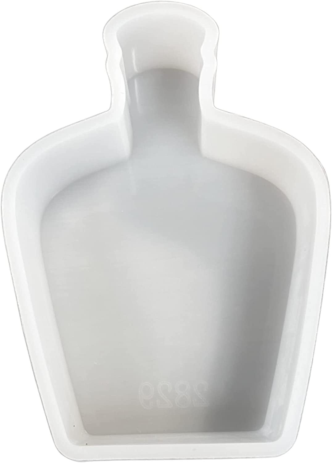 Crown Bottle Car Freshie Silicone Mold Royal 4x2.5x1 for Scented Aroma Beads add Cardstock Alcohol Drip Bottle Can Soap, Car Candle, Resin Oven Safe Bake Heat Resistant to 400 F Supplies