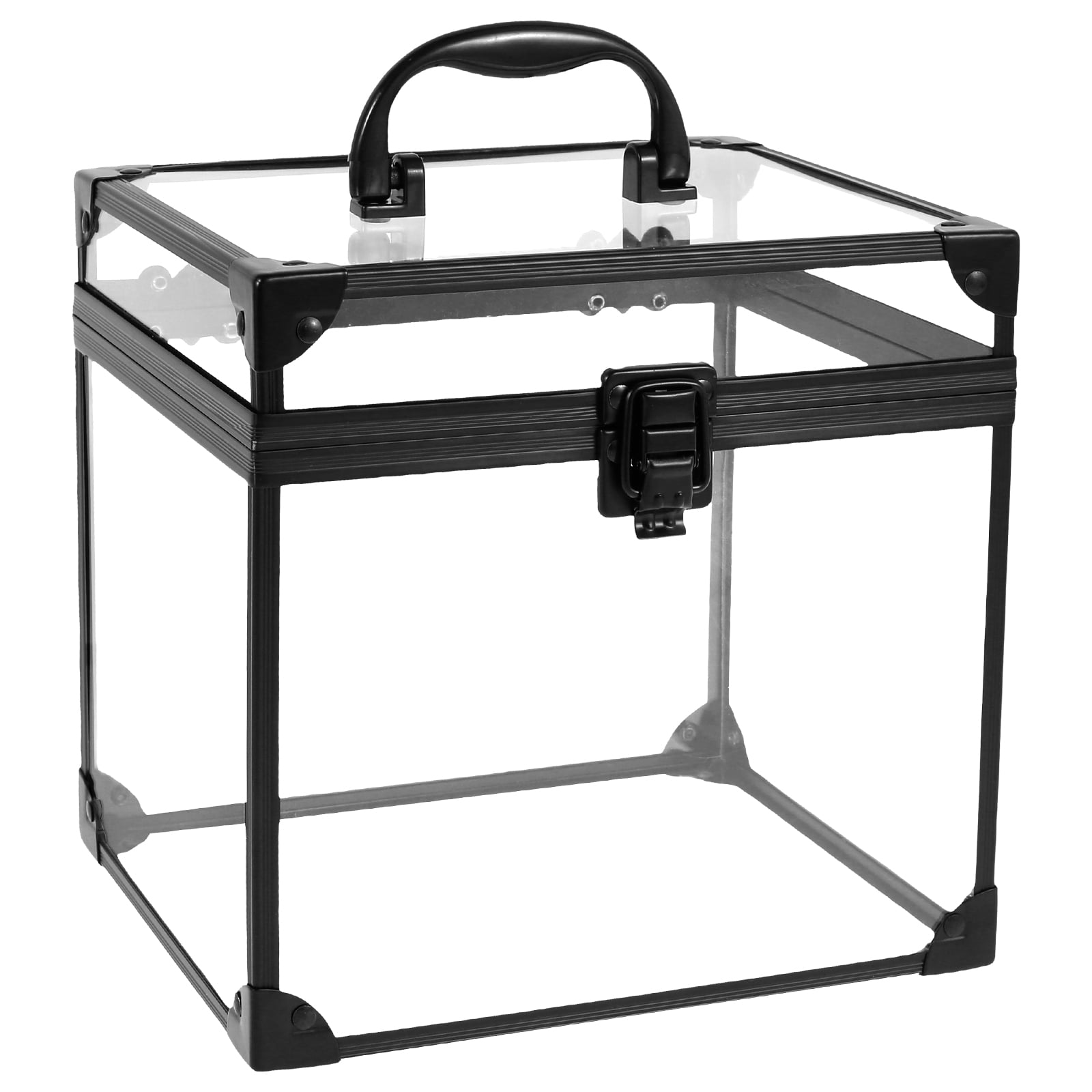 Crown Box Portable Cosmetics & Toiletry Organizer Box 8x6.7x7.5inch ...