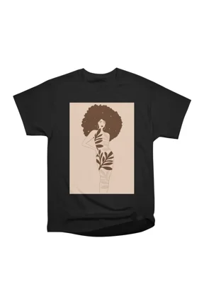 Crown Brown on Cream T-Shirt Tee Gift For Him Merch For Her Apparel For Friend