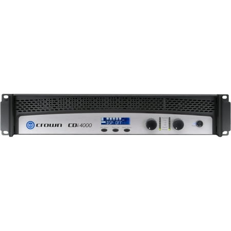 Crown - CDi4000 2 X 1200W, 70V/140V Power Amplifier - Black