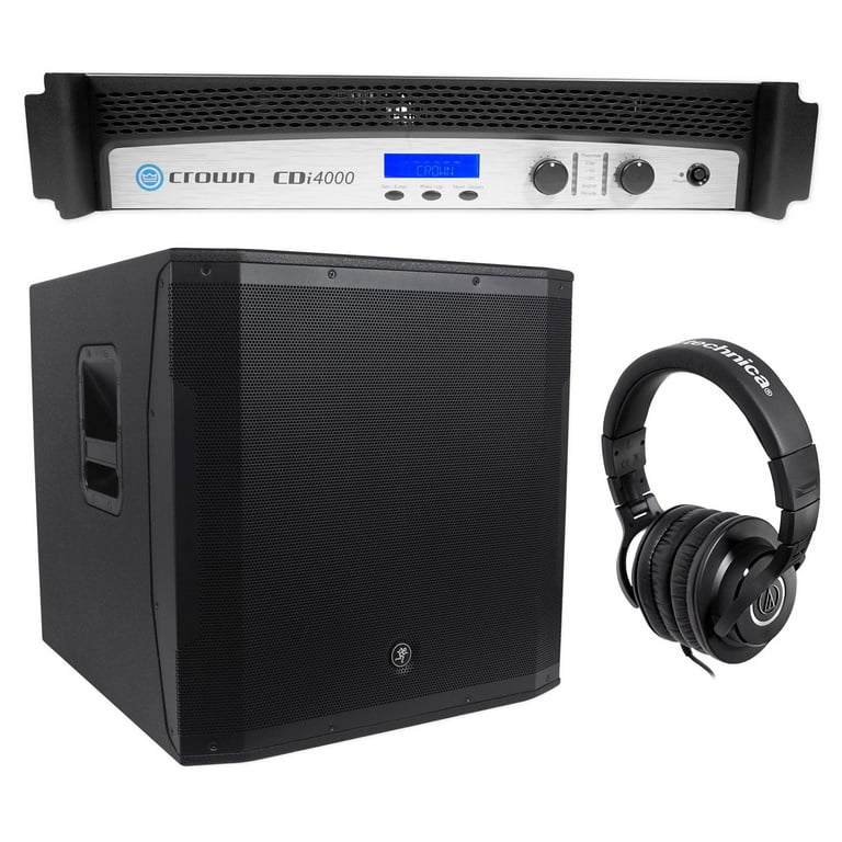 Crown amp for subwoofer hot sale