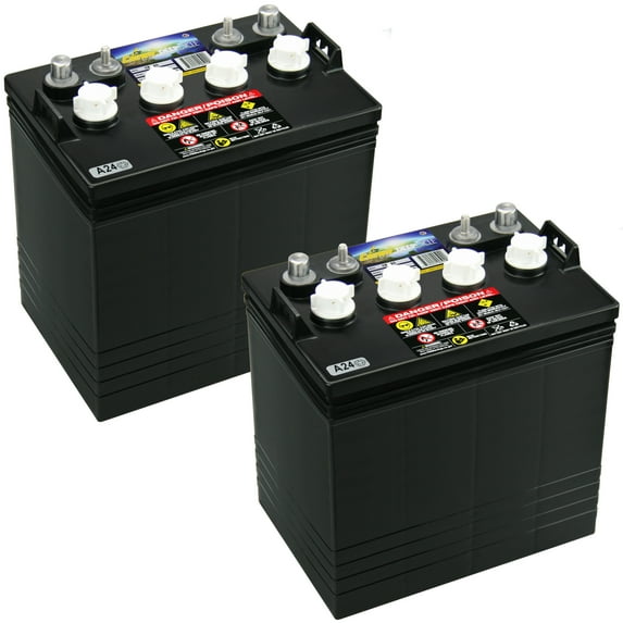 Crown CR-165 8V Deep-Cycle Flooded Battery replaces Trojan T-875 X2