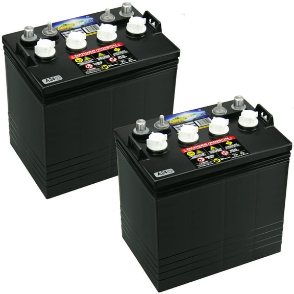 Crown CR-165 8V Deep-Cycle Flooded Battery replaces Trojan T-875 X2