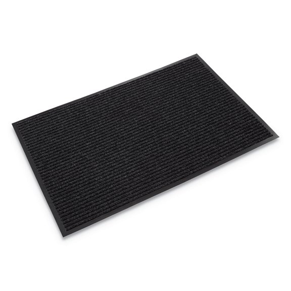 Crown Candy Mats & Matting Needle-rib Wiper/scraper Mat, Polypropylene, 48 X 72, Charcoal