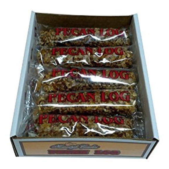 Crown Candy Pecan Log Individual