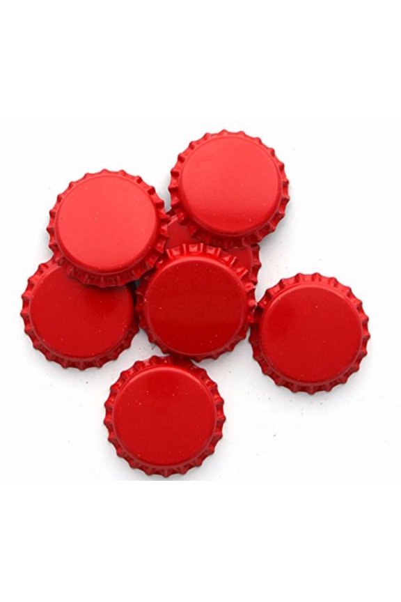 Crown Caps With Oxy-Liner-576 Caps (Red)