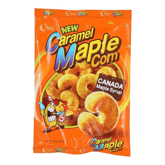 Crown Ns Caramel Corn with Maple Syrup