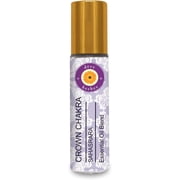Crown Chakra Sahasrara Aromatherapy Essential Oil Roll On Blend 8ml for Meditation, Yoga, Chakra Alignment & Spiritual Rituals