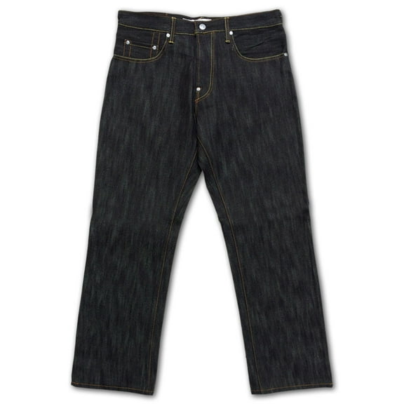 Crown Collective Heavy Duty Straight Fit Jeans Raw Black