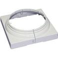 thumbnail image 1 of Crown Column 8 In. White Aluminum Split Cap/Base — Residential Use, Standard Application, 1 of 1